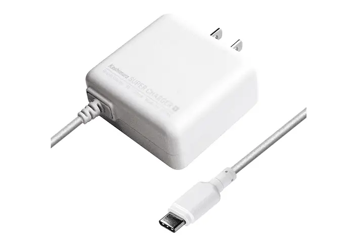 USB Type-Cケーブル一体型AC充電器