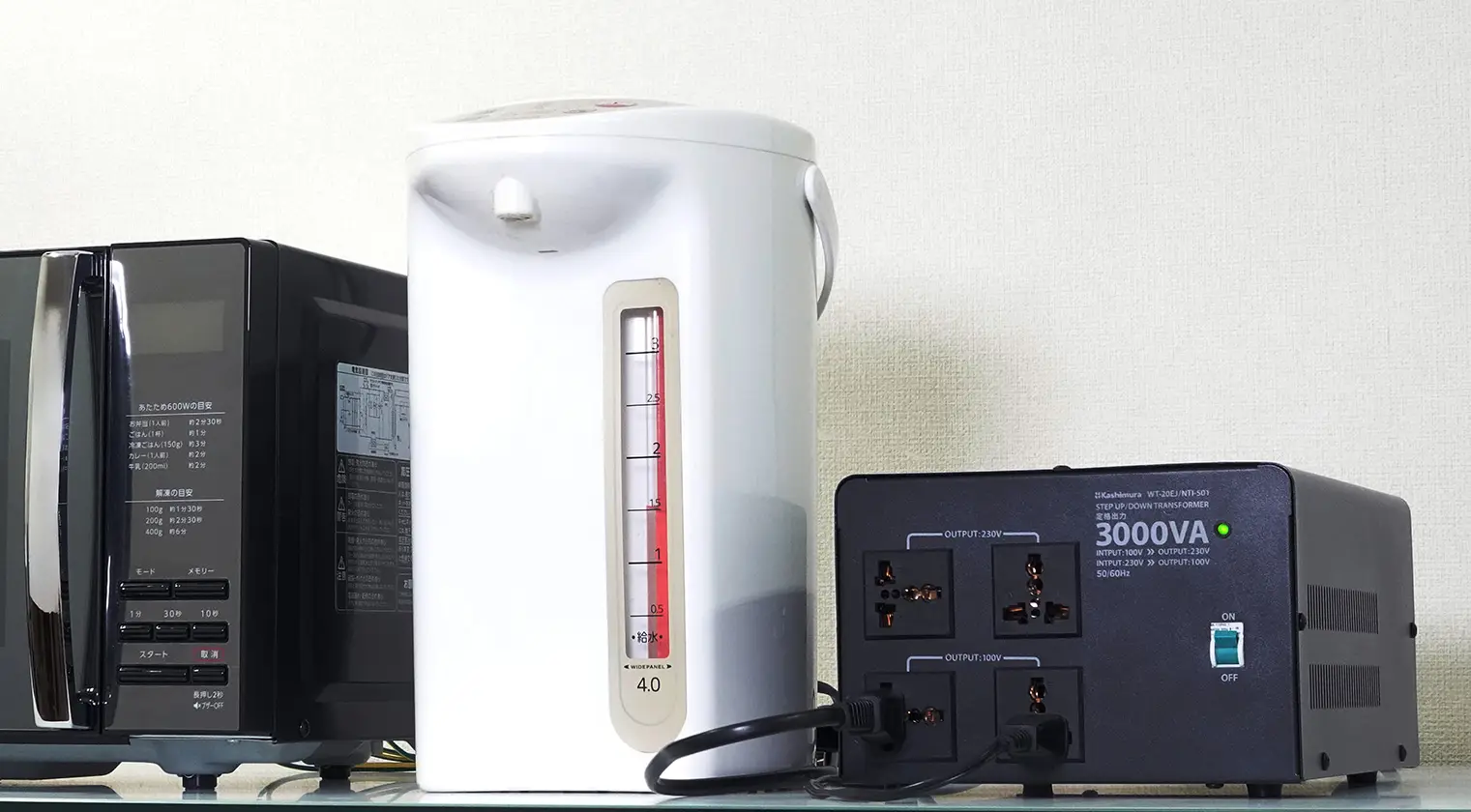 日本の家電を海外で、海外家電を日本で。最大3000VAの大出力＆マルチプラグ対応の大型変圧器2機種を6月26日に発売。