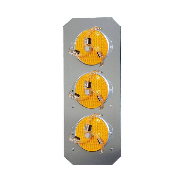 NEXCO高速道路用デリネーター 頭部 φ100 三眼 DYC1-H-P