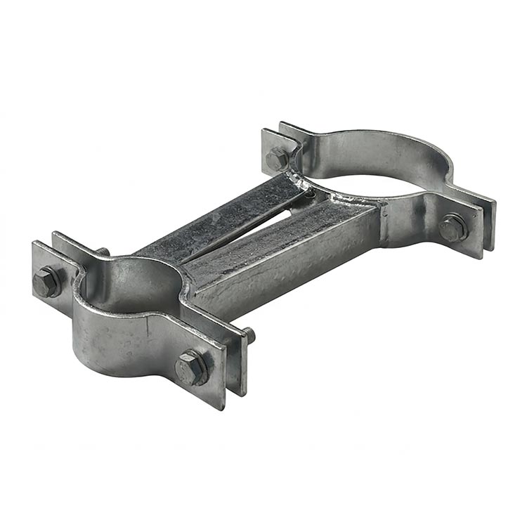 メッキ共架金具  t6.0mm ハの字
