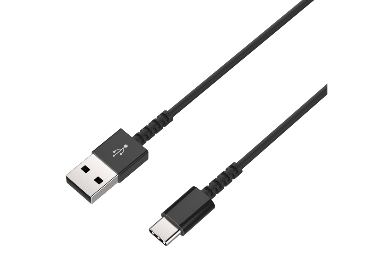 USB充電＆同期ケーブル 1.2m A-C 極細 BK – kashimura