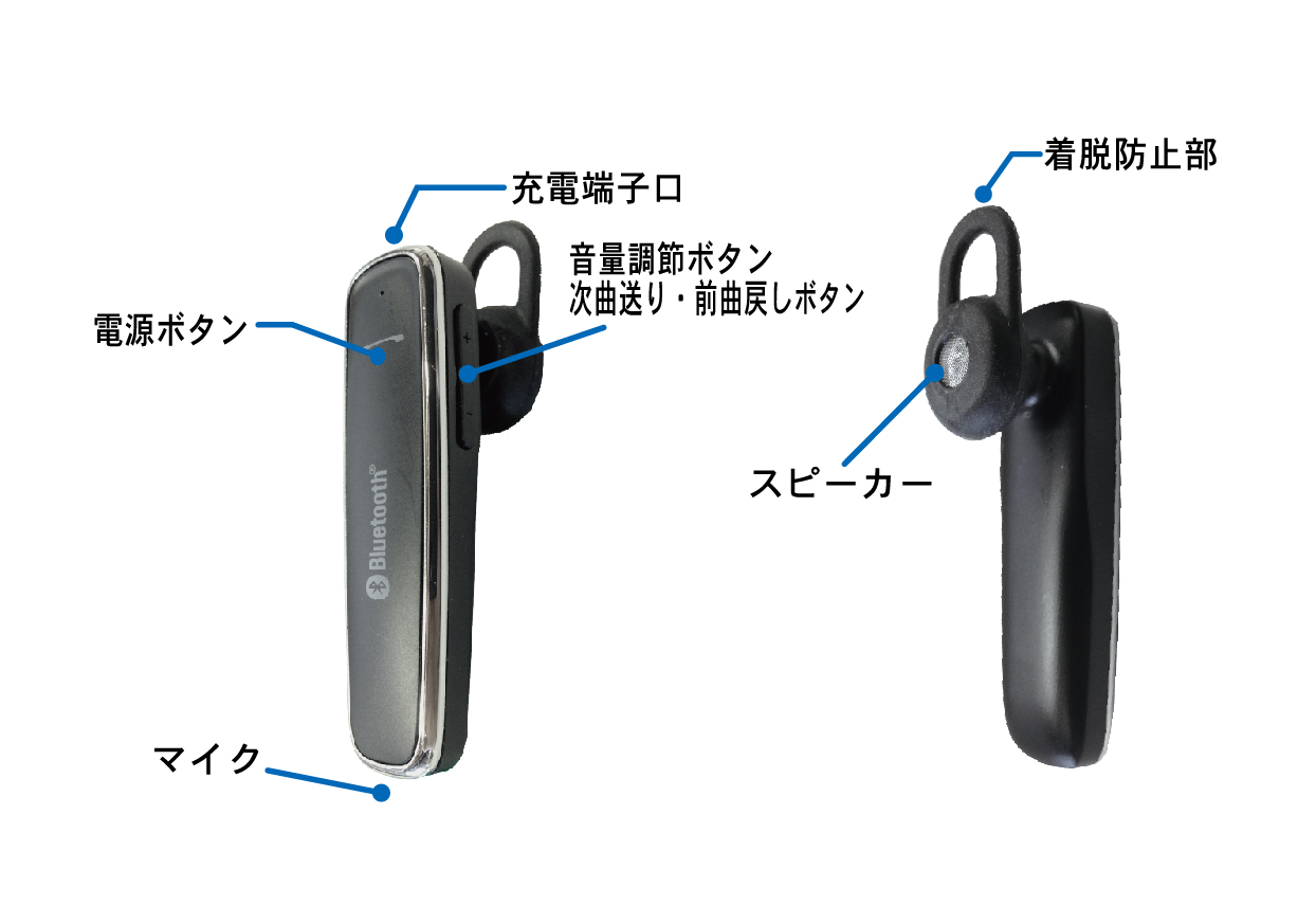 Bluetooth イヤホンマイク – kashimura