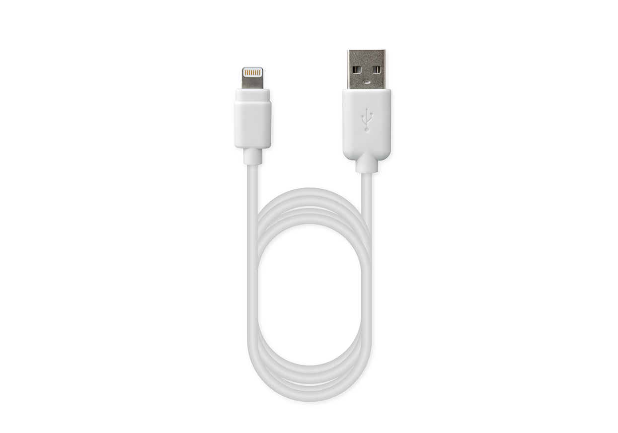 USB充電&同期ケーブル 1.2m LN WH – kashimura