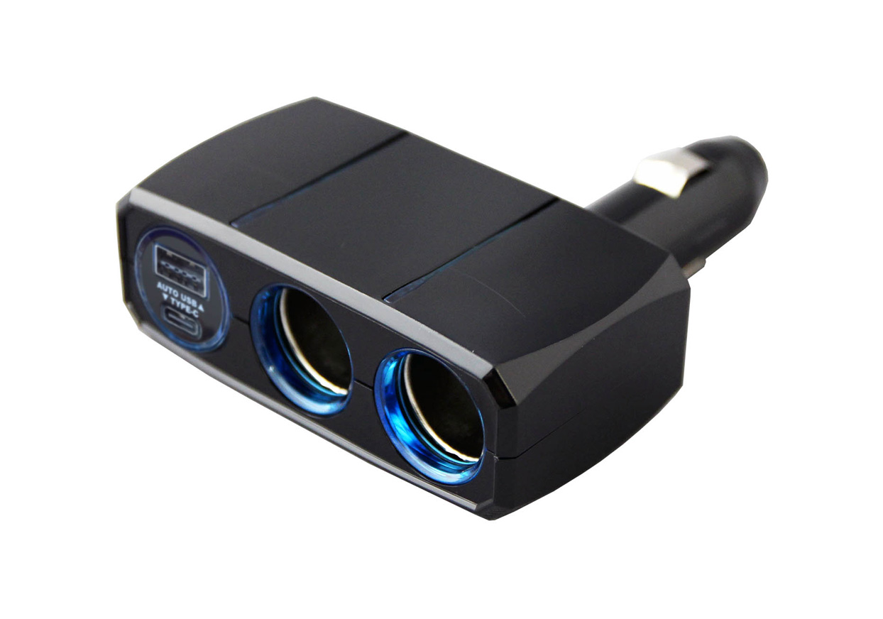 2連ダイレクトソケット PD20W / リバーシブルUSB 自動判定